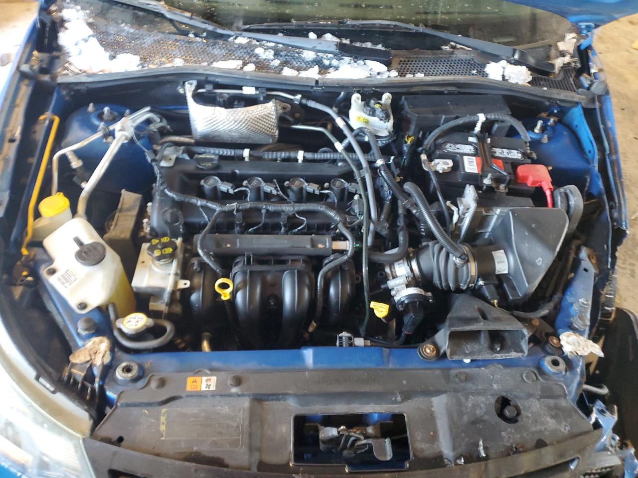 2011 Ford Focus VIN 1FAHP3GN8BW110964 Copart auction photo, front end / side damage thumbnail 11