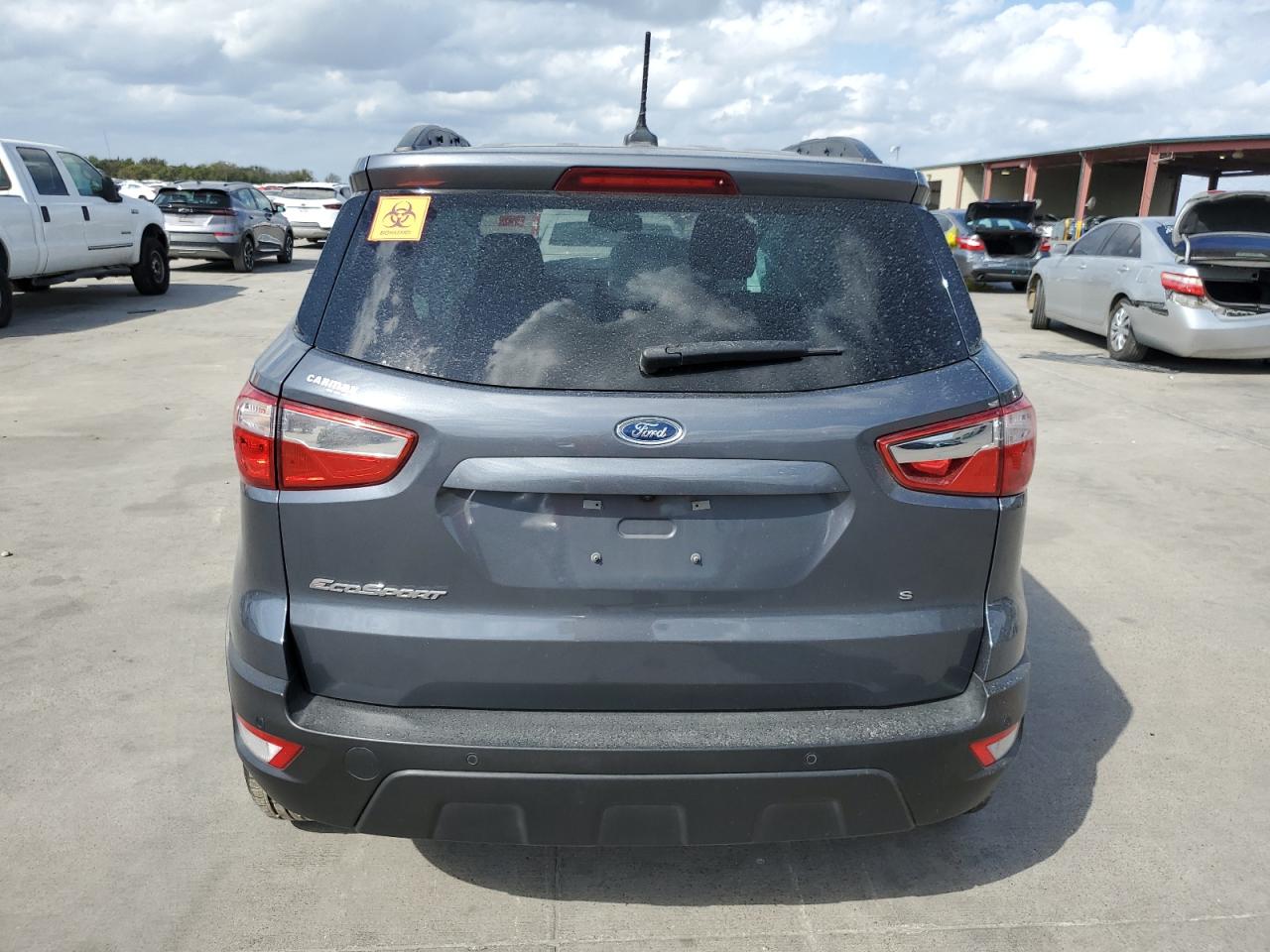 2021 Ford EcoSport VIN MAJ3S2GE8MC423648 Copart auction photo, frame damage / front end damage thumbnail 6