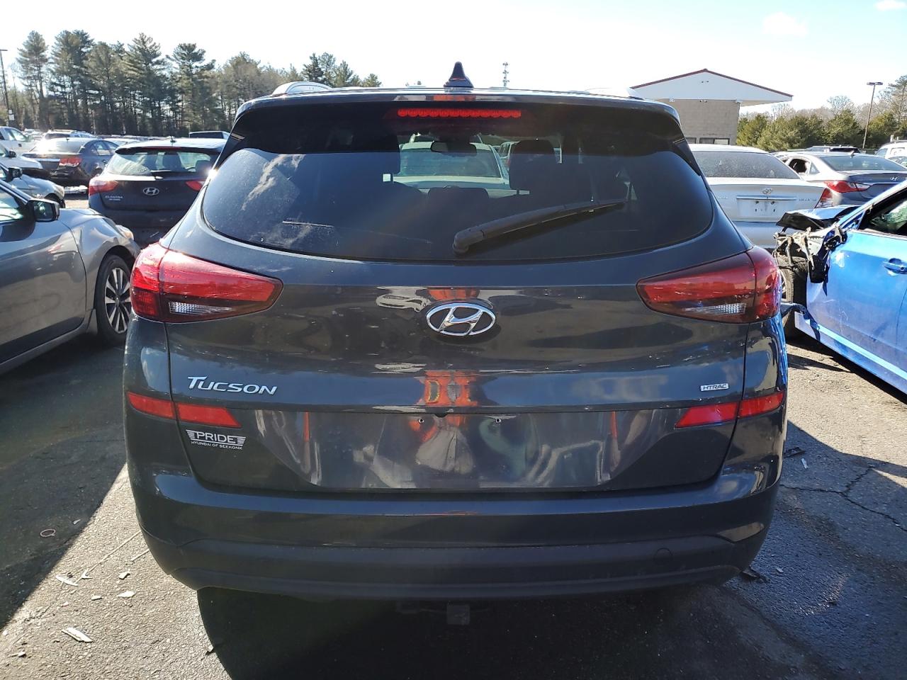 2020 Hyundai Tucson VIN KM8J3CA44LU177416 Copart auction photo, front end / minor dent/scratches damage thumbnail 6