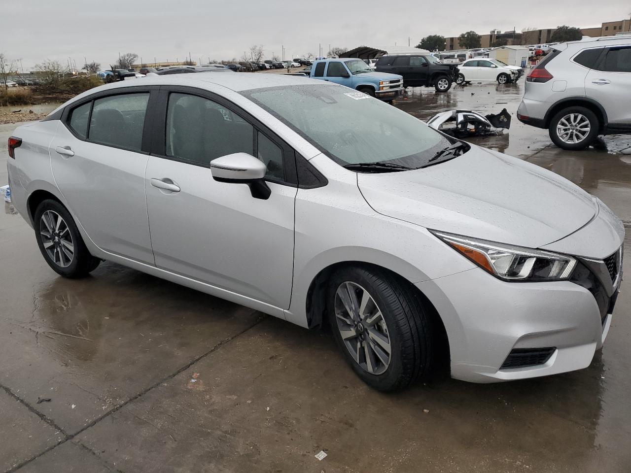 2021 Nissan Versa VIN 3N1CN8EV6ML889299 Copart auction photo, side damage thumbnail 4