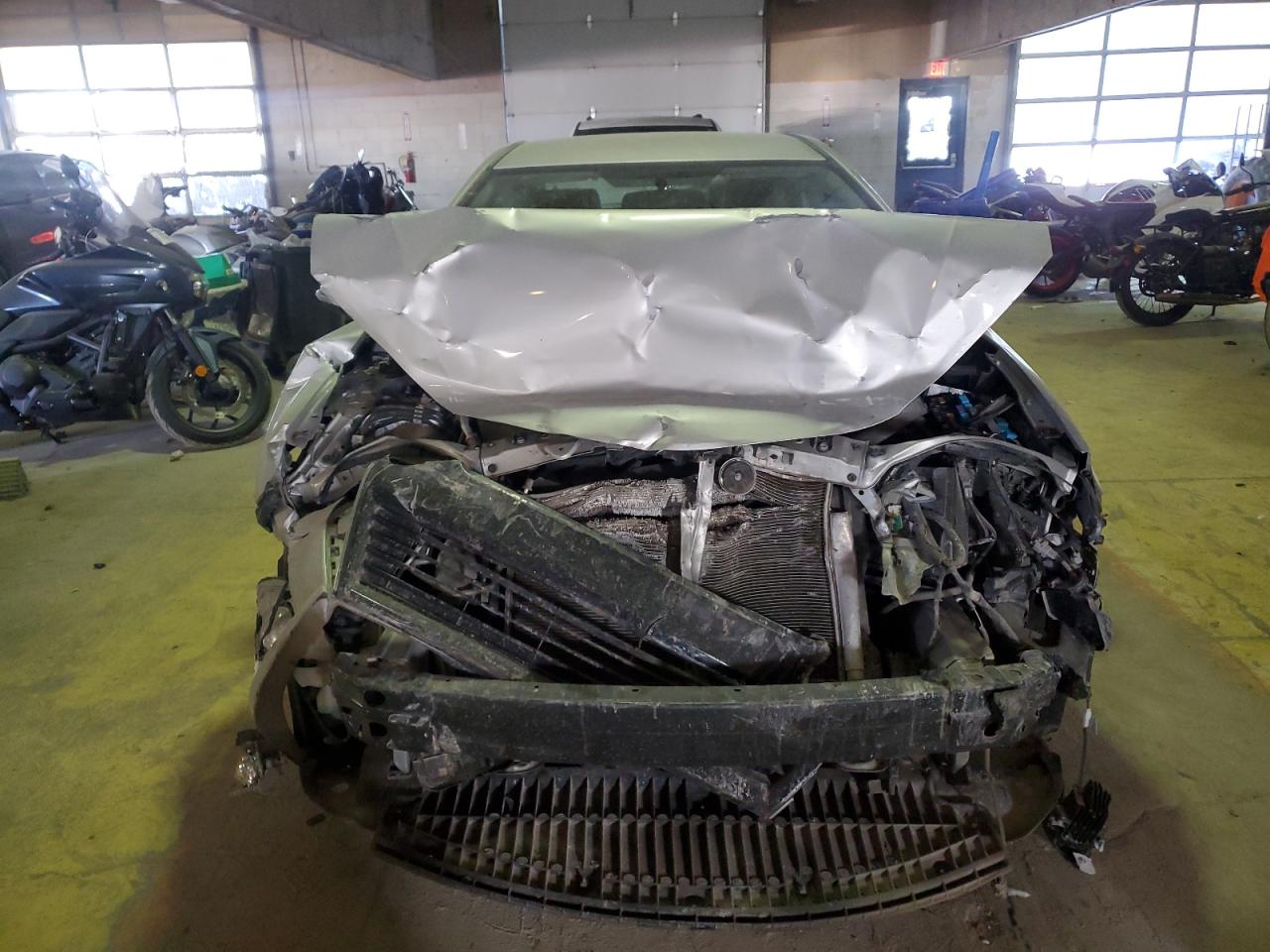 2015 Toyota Corolla VIN 2T1BURHE3FC326987 Copart auction photo, front end / minor dent/scratches damage thumbnail 5