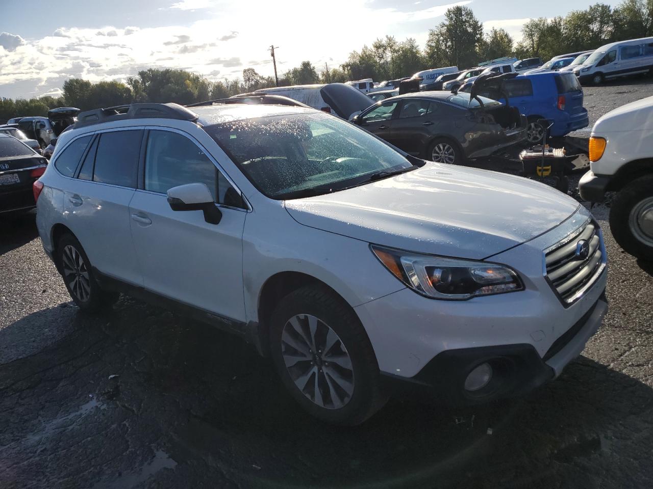2015 Subaru Outback VIN 4S4BSENC5F3280780 Copart auction photo, rear end / side damage thumbnail 4