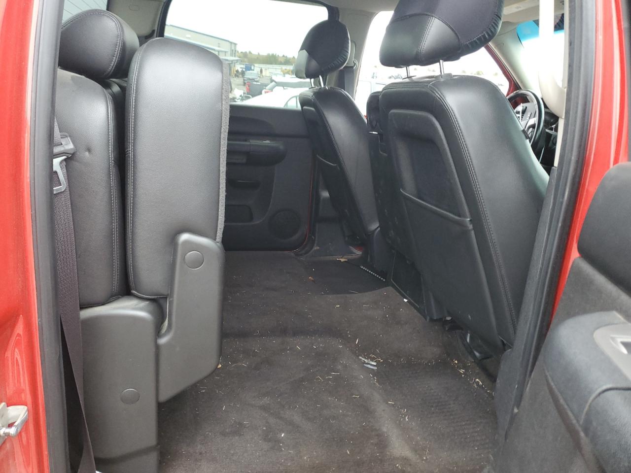 2013 Chevrolet Silverado VIN 3GCPKSE77DG380384 Copart auction photo, stripped / front end damage thumbnail 10