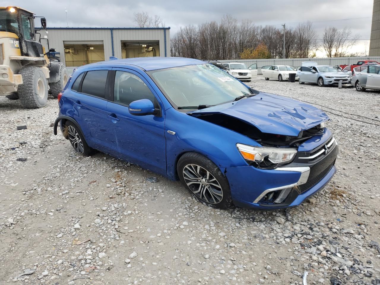2018 Mitsubishi Outlander VIN JA4AR3AW7JU012648 Copart auction photo, rollover / all over damage thumbnail 4