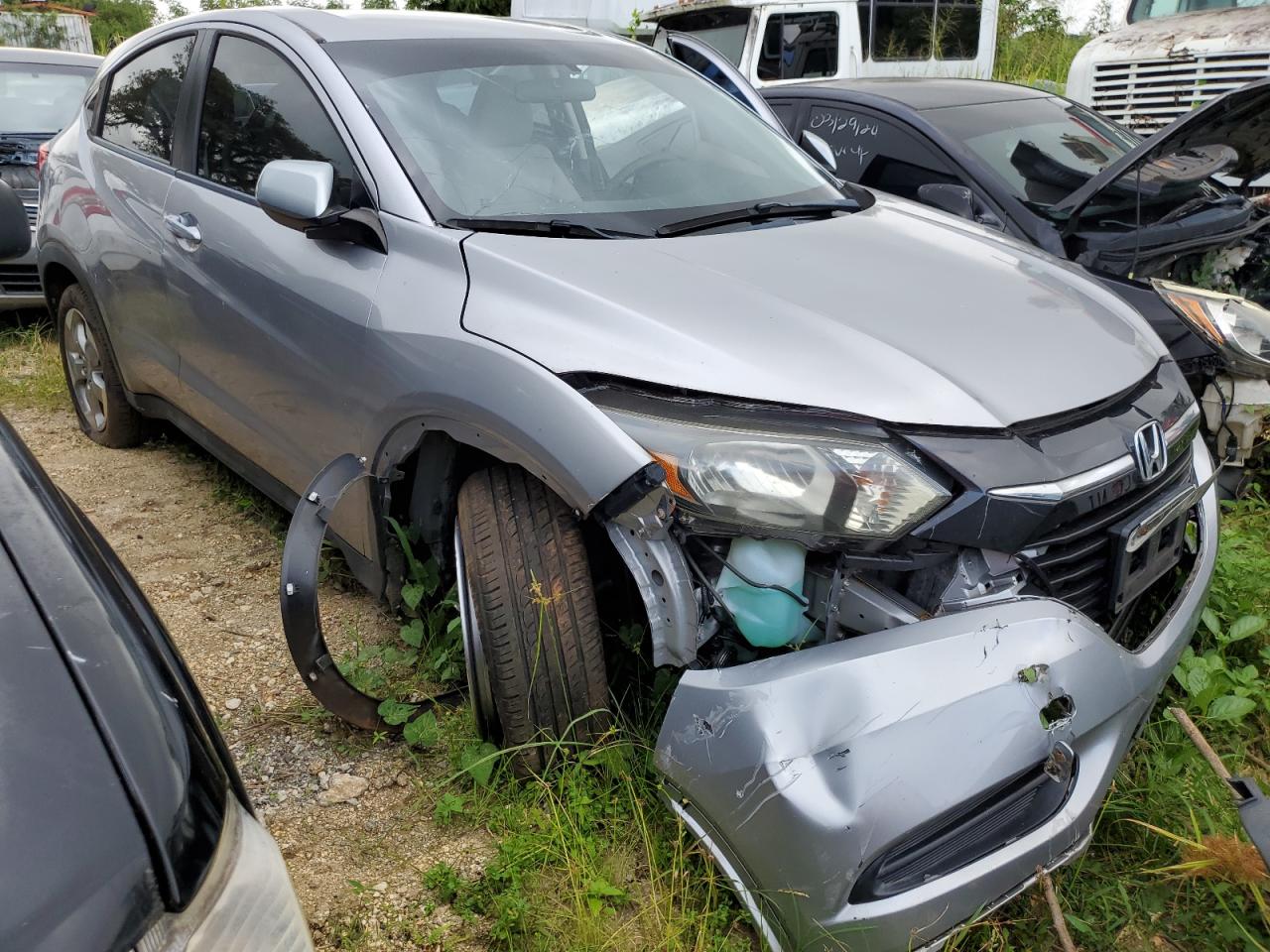 2018 Honda HR-V VIN 3CZRU5H36JM712786 Copart auction photo, rear end / front end damage thumbnail 4