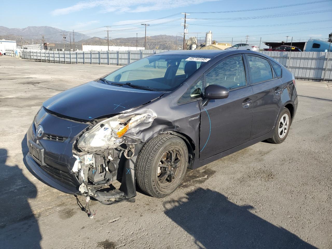 2013 Toyota Prius VIN JTDKN3DU4D1626255