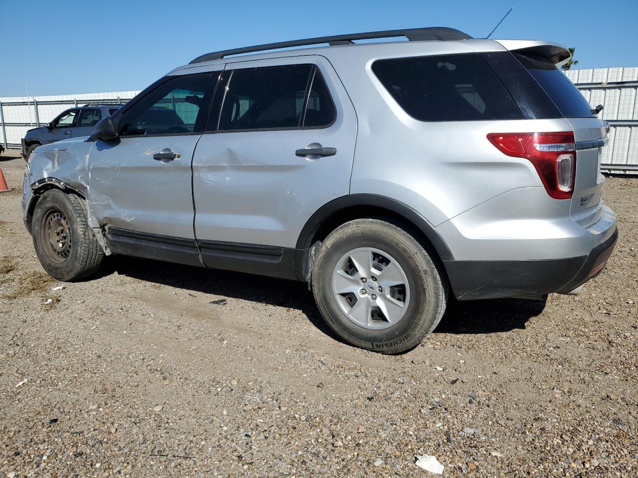 2014 Ford Explorer VIN 1FM5K7B80EGB17809 Copart auction photo, front end / side damage thumbnail 2