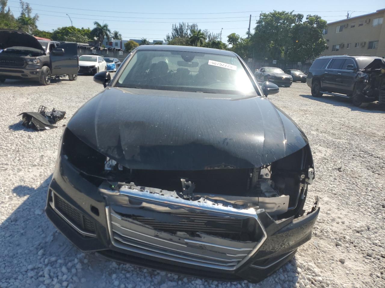 2019 Audi A4 VIN WAUGMAF46KA068817 Copart auction photo, front end damage thumbnail 5