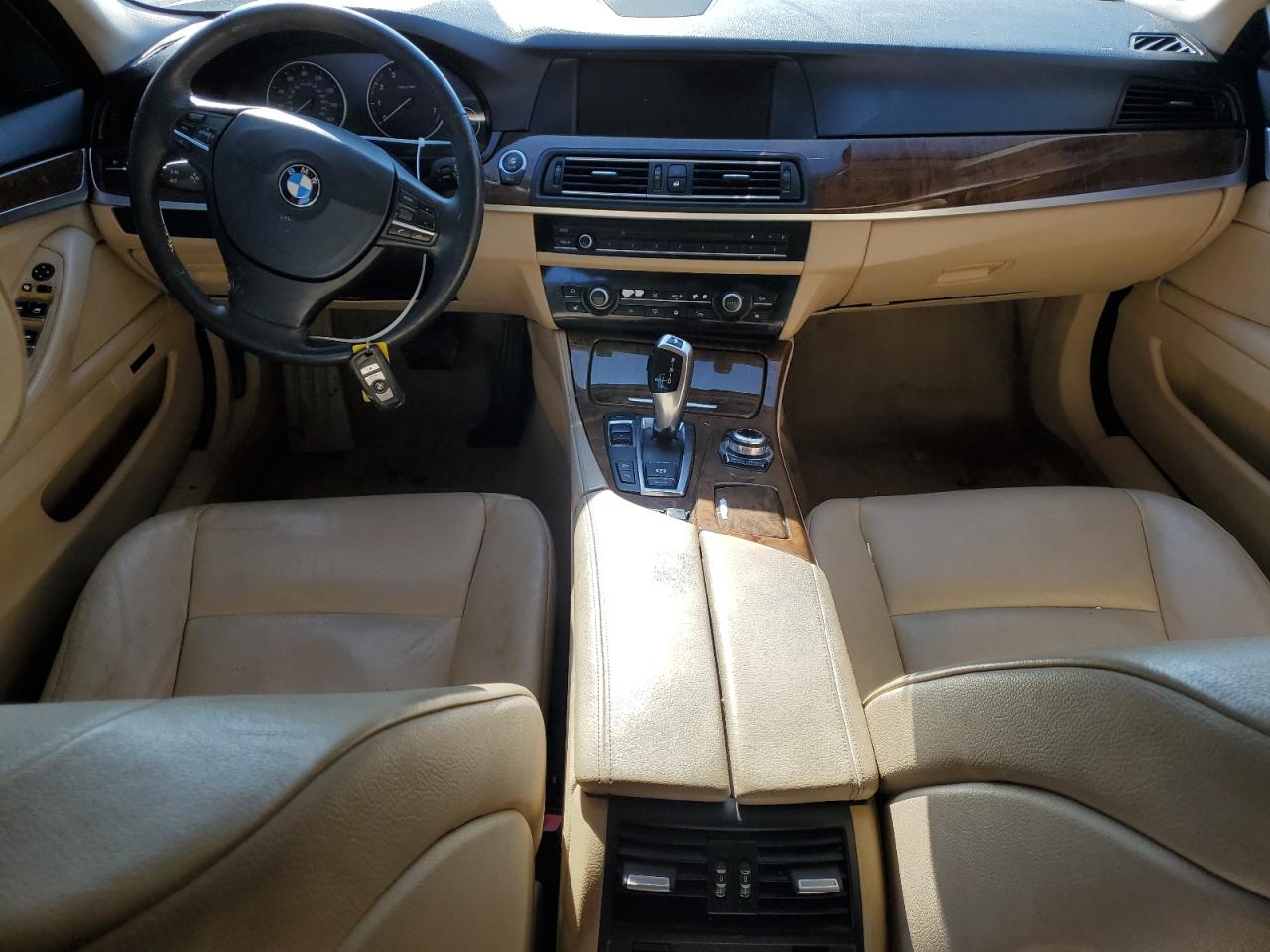 2012 BMW 5er VIN WBAXH5C55CDW07839 Copart auction photo, all over damage thumbnail 8
