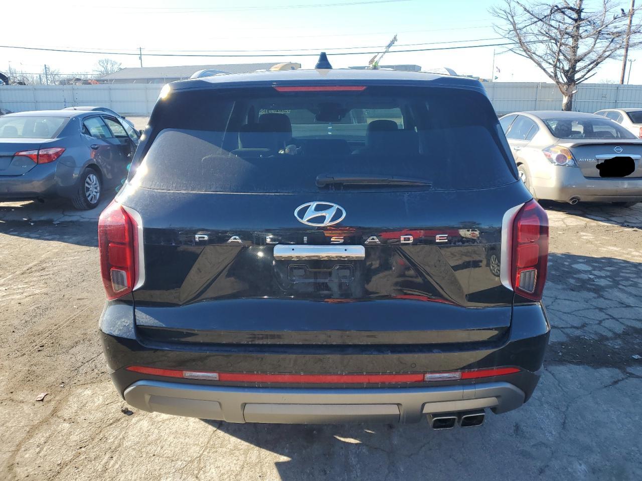 2024 Hyundai Palisade VIN KM8R24GE7RU779635 Copart auction photo, front end damage thumbnail 6