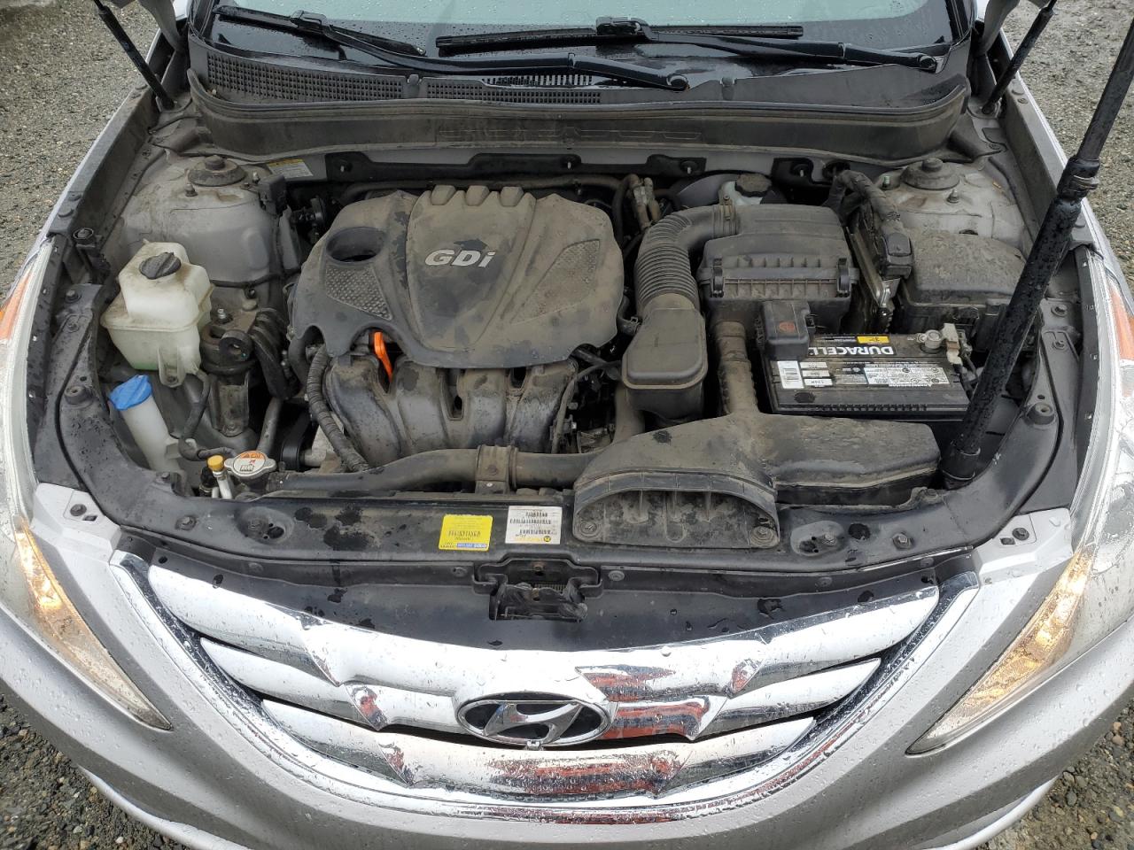 2013 Hyundai Sonata VIN 5NPEC4AC1DH673885 Copart auction photo, front end / side damage thumbnail 11