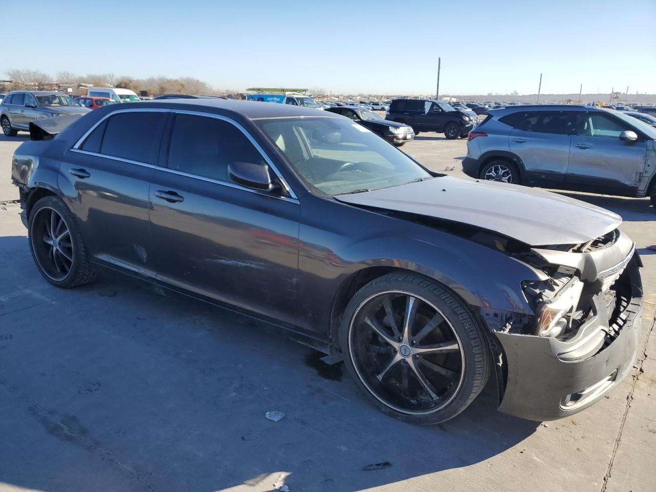 2013 Chrysler 300 VIN 2C3CCAAGXDH633830 Copart auction photo, rear end / front end damage thumbnail 4