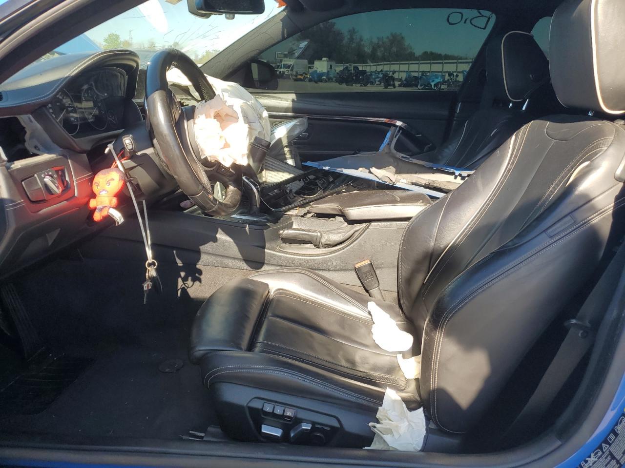 2015 BMW 4er VIN WBA3R5C53FK189597 Copart auction photo, front end / rear end damage thumbnail 7