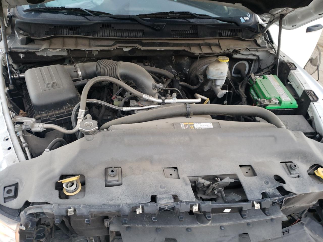 2021 RAM 1500 VIN 3C6RR7KT7MG517589 Copart auction photo, rear end / front end damage thumbnail 11