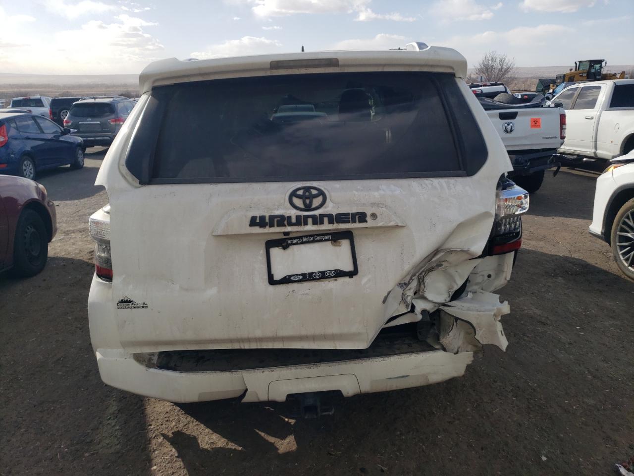 2018 Toyota 4Runner VIN JTEBU5JR1J5499091 Copart auction photo, side / rear end damage thumbnail 6