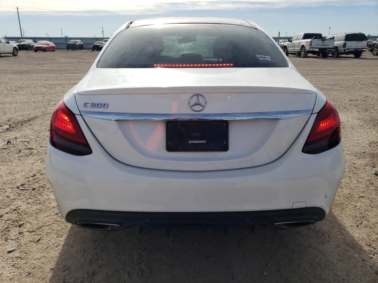 2020 Mercedes-Benz C-klasse VIN W1KWF8DB5LR599132 Copart auction photo, all over / minor dent/scratches damage thumbnail 6