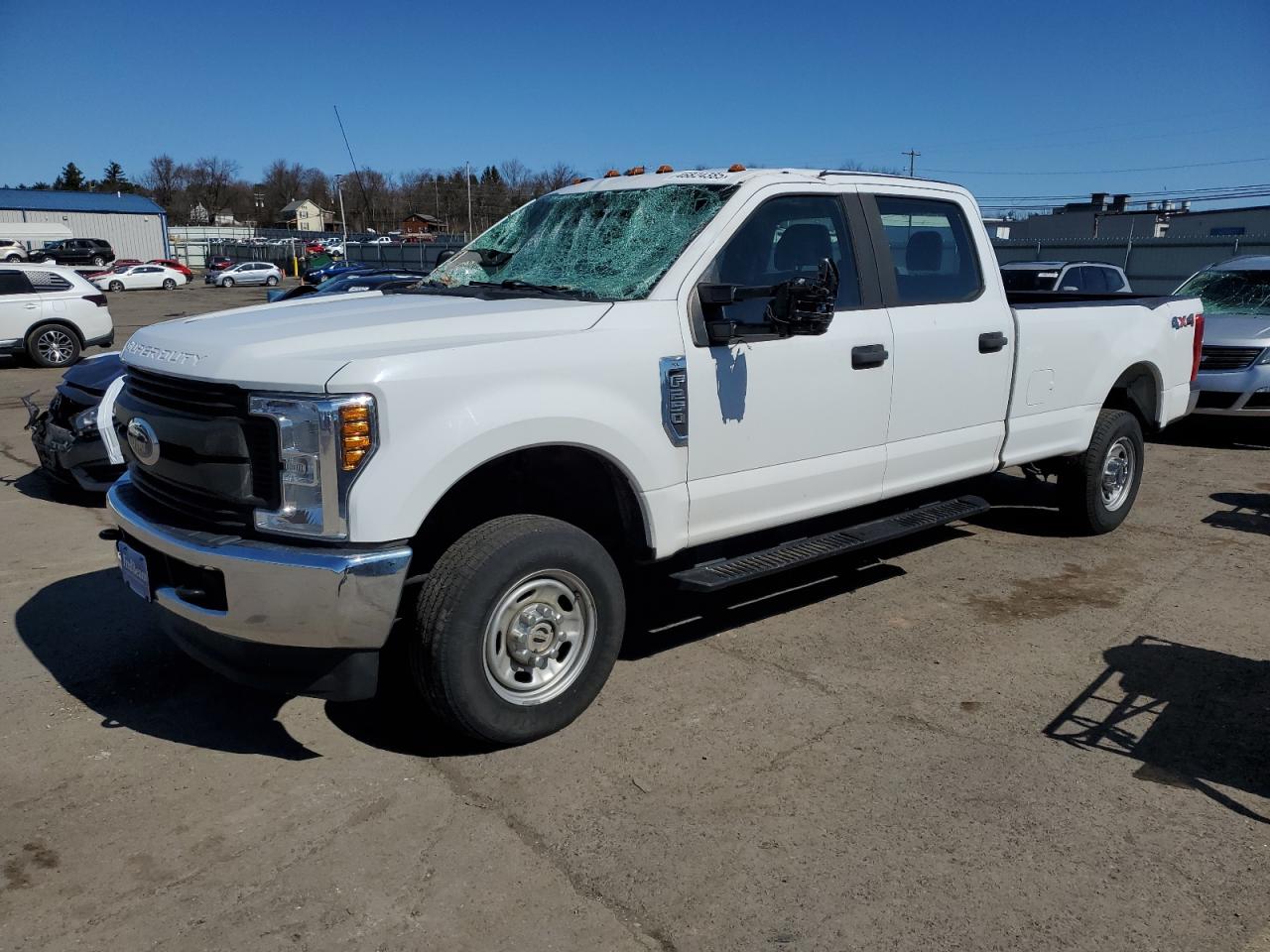 2018 Ford F250 VIN 1FT7W2B6XJEC73588 - Copart auction photo