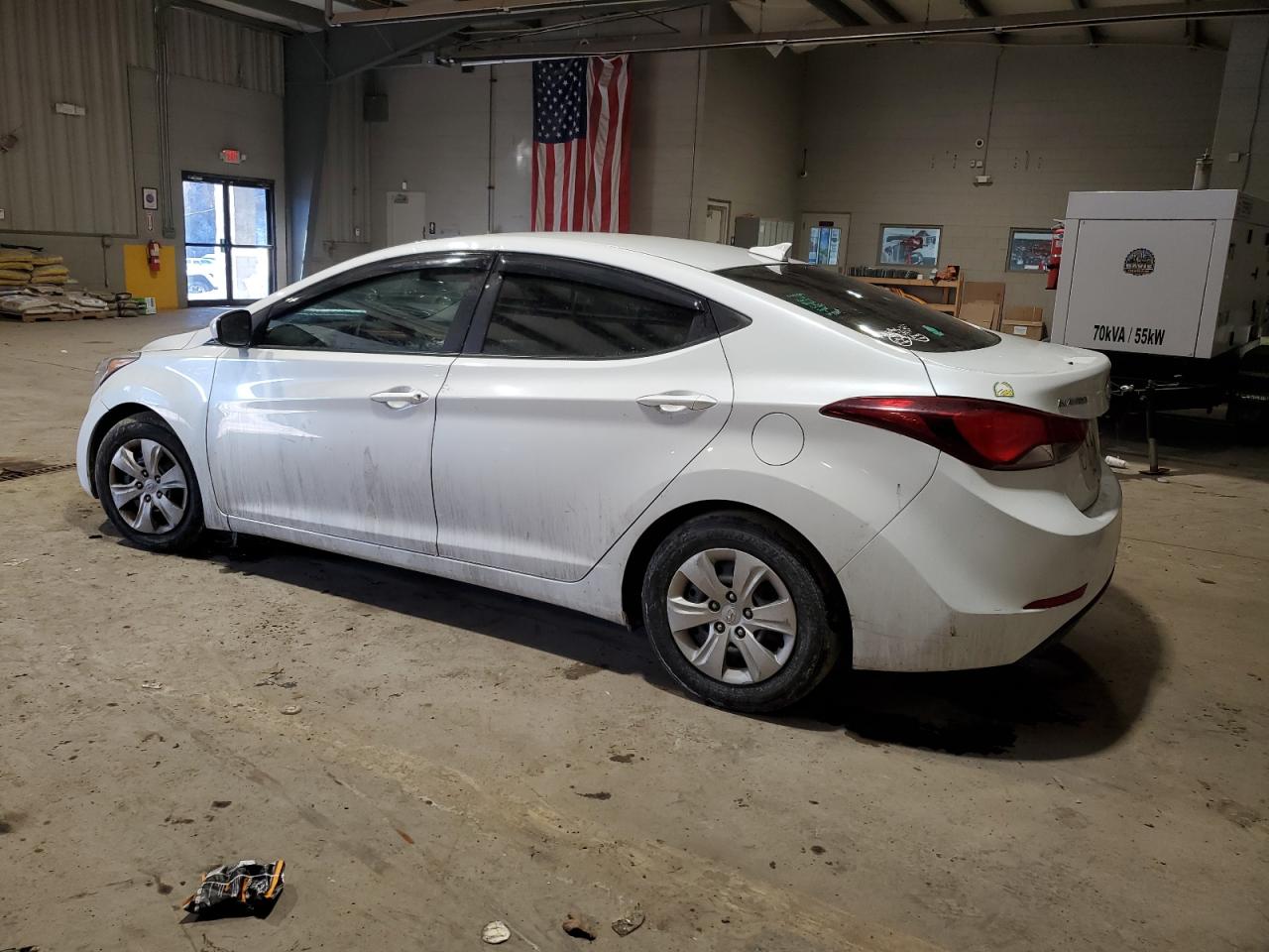 2016 Hyundai Elantra VIN 5NPDH4AE6GH794009 Copart auction photo, front end damage thumbnail 2