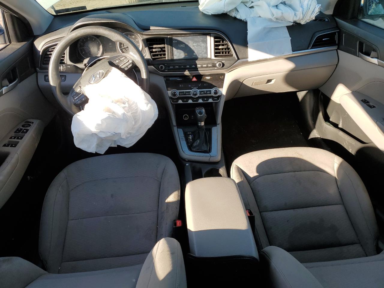 2020 Hyundai Elantra VIN KMHD84LF6LU983860 Copart auction photo, front end damage thumbnail 8