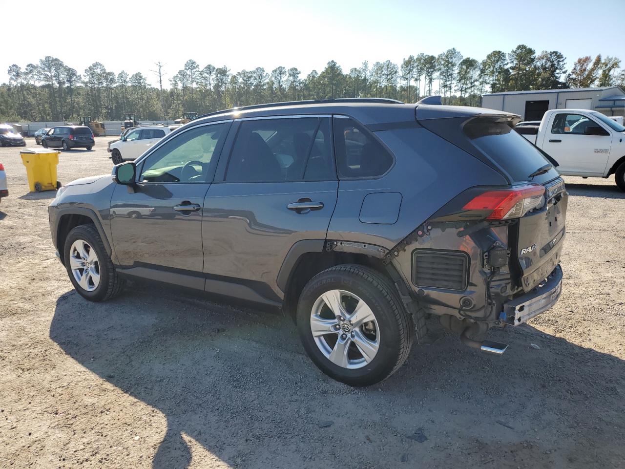 2021 Toyota RAV 4 VIN JTMW1RFV9MD071369 Copart auction photo, rear end damage thumbnail 2