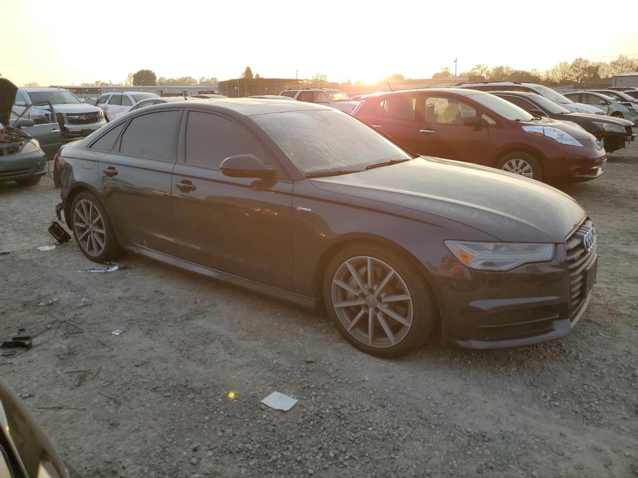 2016 Audi A6 VIN WAUHGAFC8GN008444 Copart auction photo, rear end damage thumbnail 4