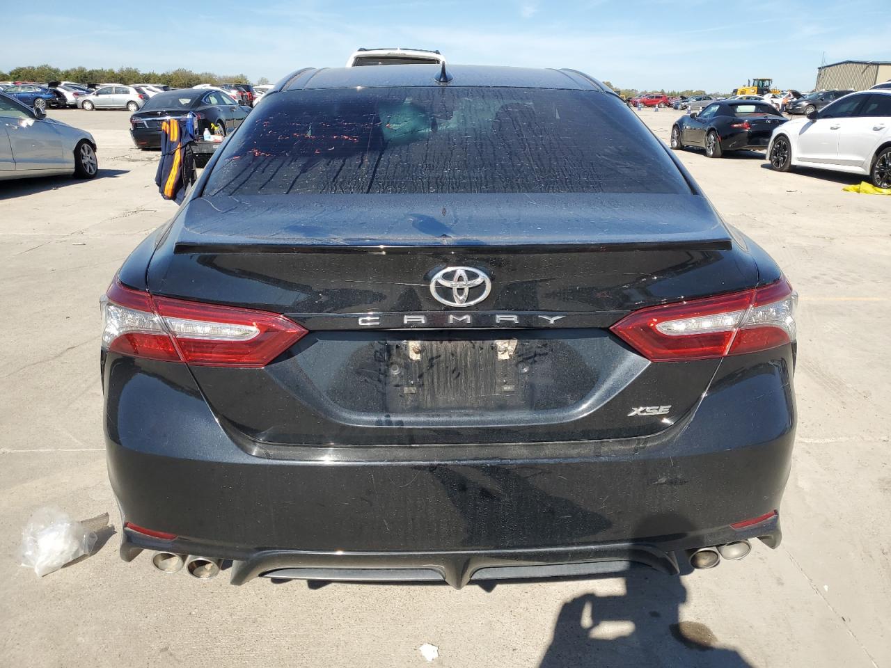 2019 Toyota Camry VIN 4T1B61HK2KU840713 Copart auction photo, front end / hail damage thumbnail 6