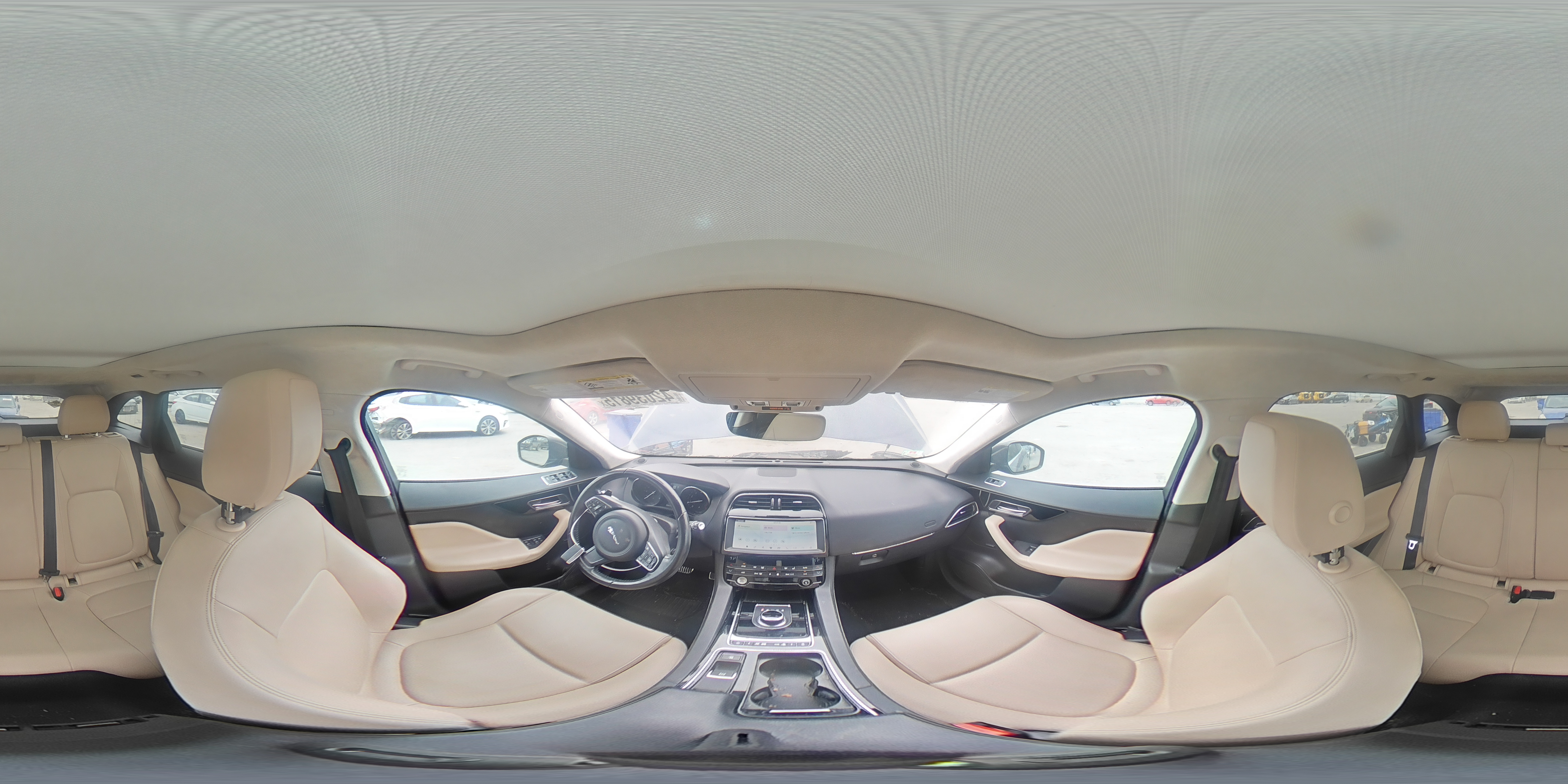 2019 Jaguar F-Pace VIN SADCJ2FX7KA360944 Copart auction photo, front end / rear end damage thumbnail 14