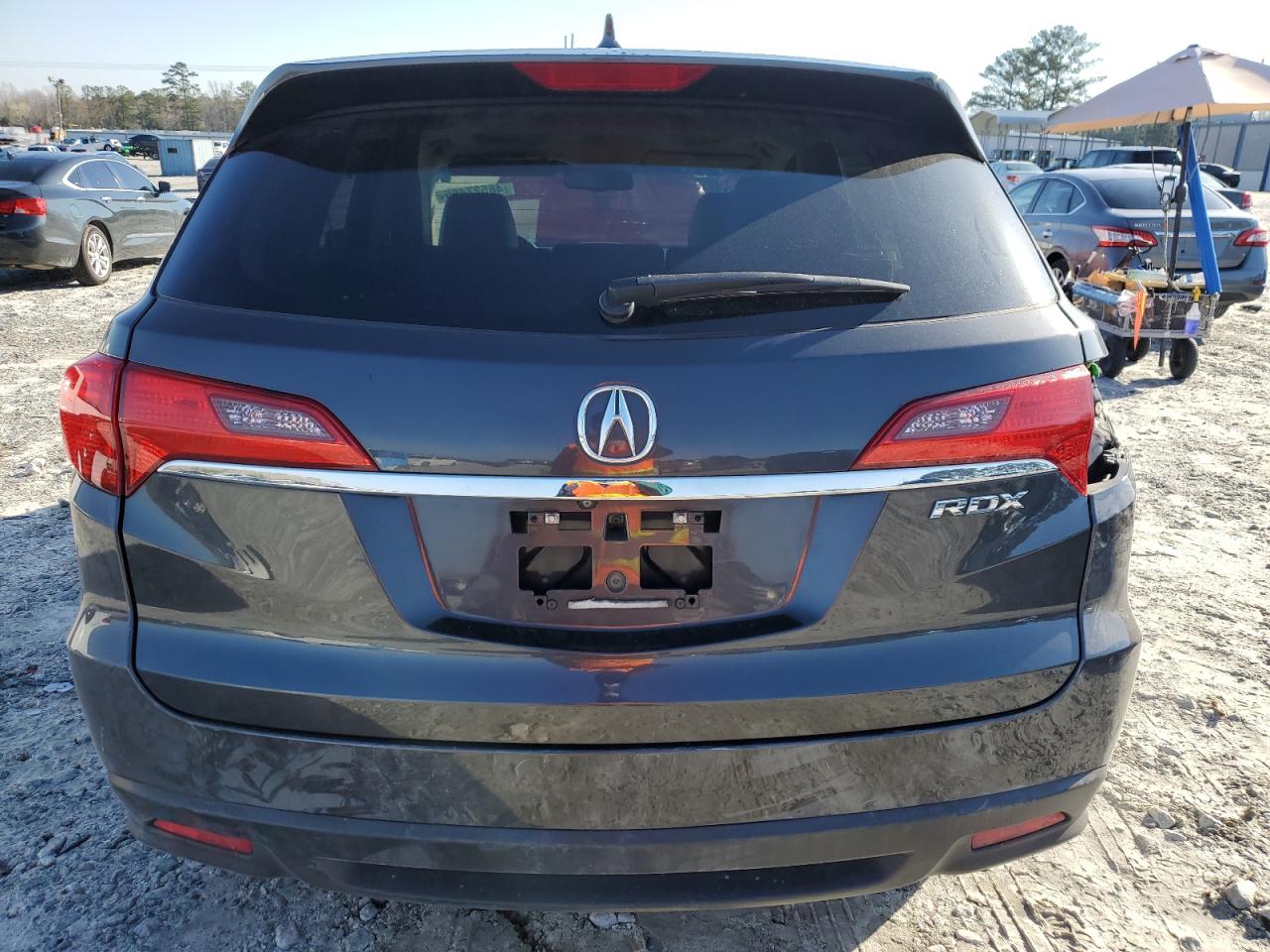 2015 Acura RDX VIN 5J8TB3H31FL016899 Copart auction photo, rear end damage thumbnail 6