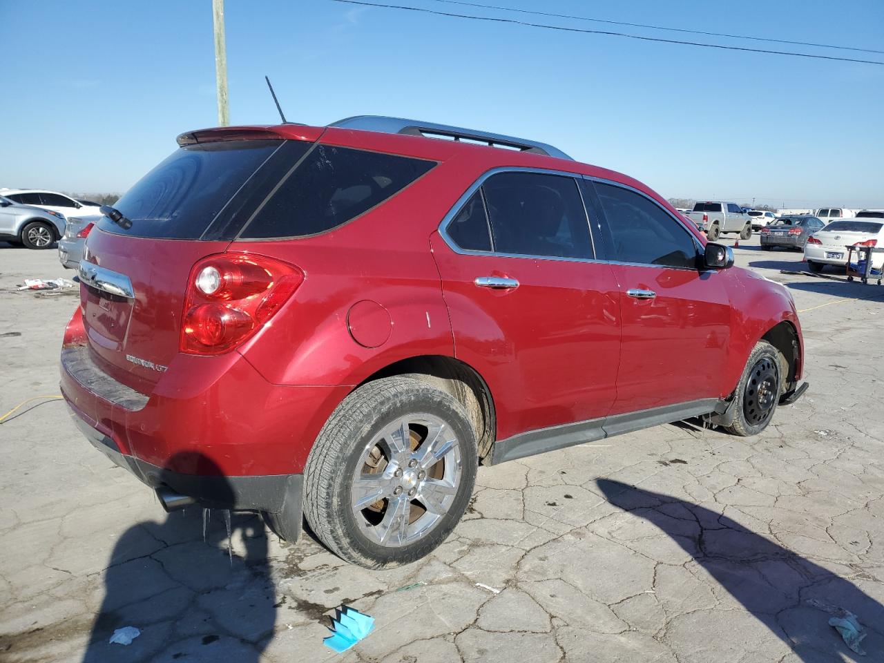 2015 Chevrolet Equinox VIN 2GNFLDE34F6436997 Copart auction photo, undercarriage / minor dent/scratches damage thumbnail 3
