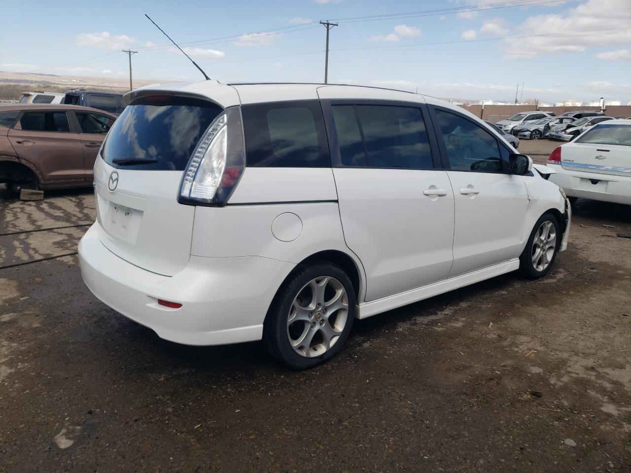 2010 Mazda 5 VIN JM1CR2W33A0385622 Copart auction photo, front end damage thumbnail 3