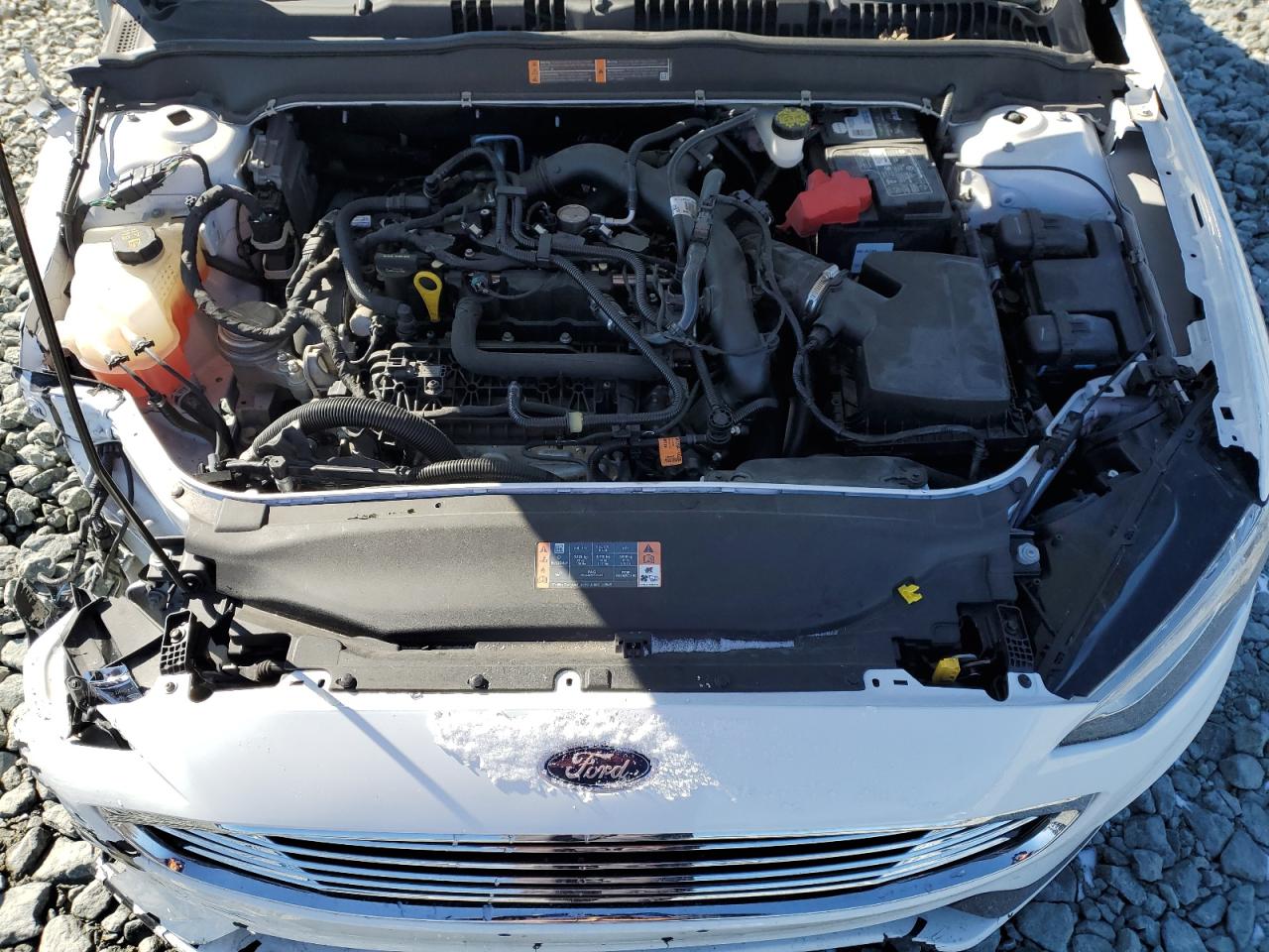 2020 Ford Fusion VIN 3FA6P0HD1LR149931 Copart auction photo, front end damage thumbnail 12
