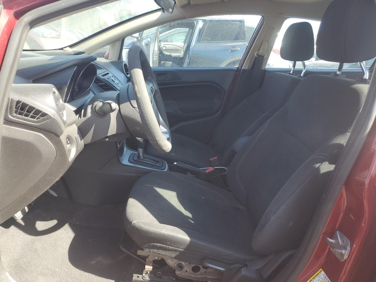 2017 Ford Fiesta VIN 3FADP4BJXHM157639 Copart auction photo, front end / side damage thumbnail 7