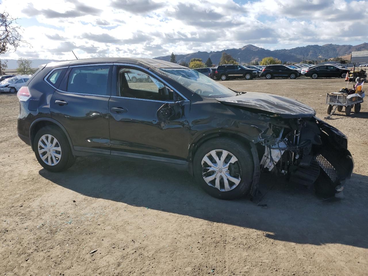 2016 Nissan Rogue VIN 5N1AT2MT3GC918129 Copart auction photo, all over damage thumbnail 4