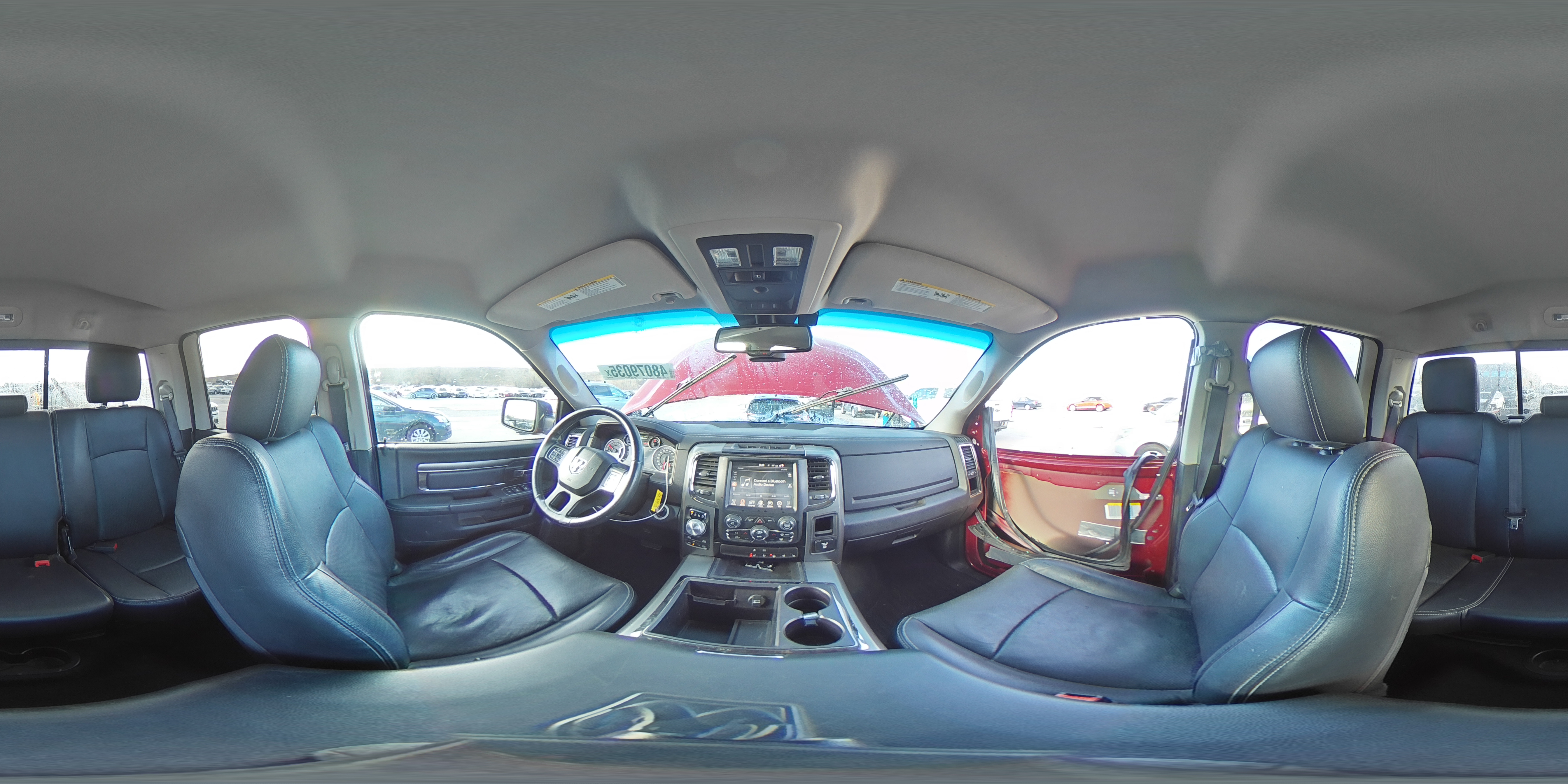 2015 RAM 1500 VIN 1C6RR7HT1FS527036 Copart auction photo, front end / side damage thumbnail 15