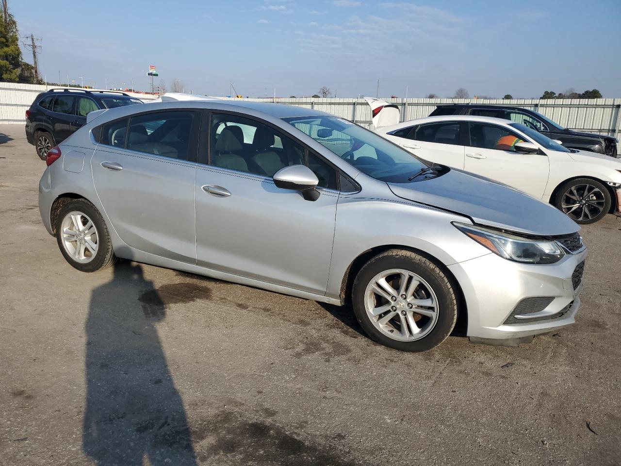 2017 Chevrolet Cruze VIN 3G1BE6SM1HS535199 Copart auction photo, mechanical damage thumbnail 4
