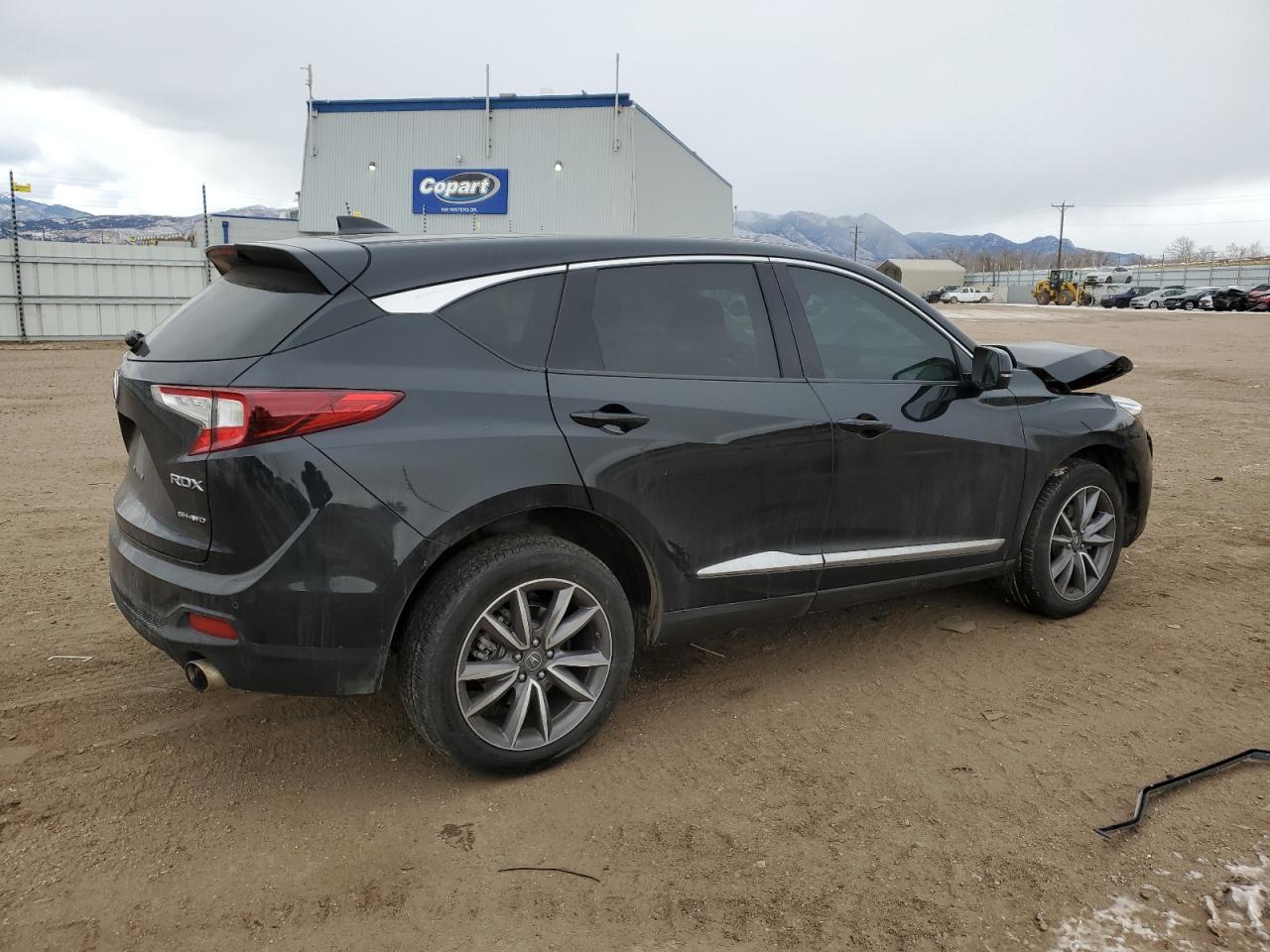 2020 Acura RDX VIN 5J8TC2H54LL021888 Copart auction photo, front end / side damage thumbnail 3