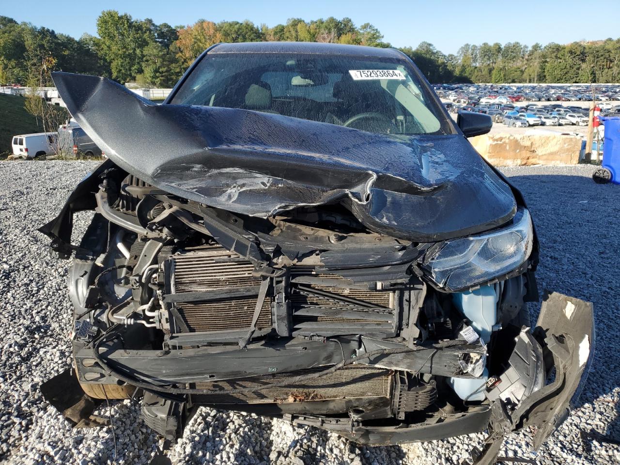 2020 Chevrolet Equinox VIN 2GNAXKEV1L6172010 Copart auction photo, front end damage thumbnail 5