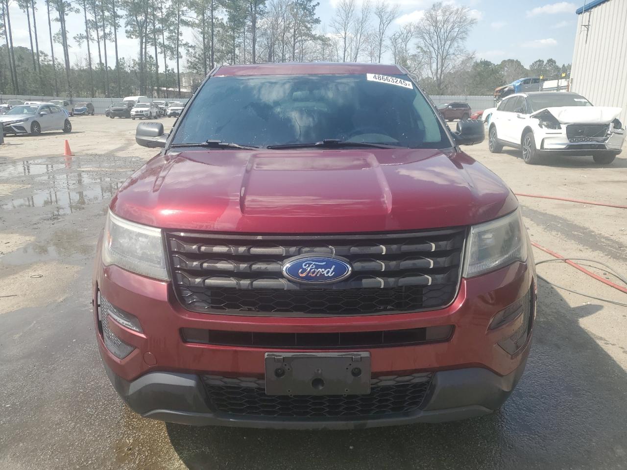 2017 Ford Explorer VIN 1FM5K8AR8HGD22847 Copart auction photo, side damage thumbnail 5