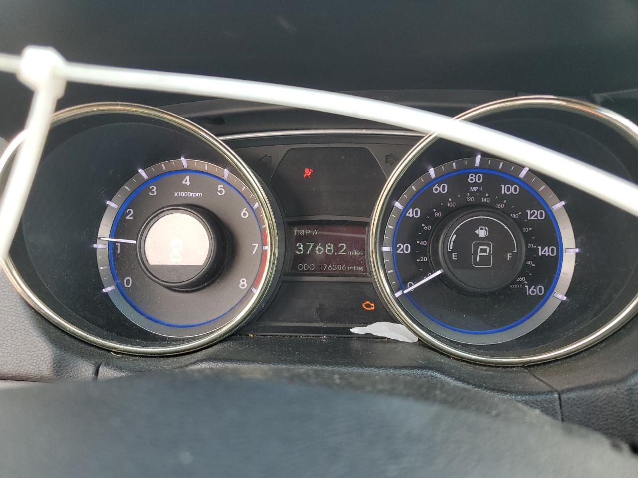 2013 Hyundai Sonata VIN 5NPEC4AC5DH518305 Copart auction photo, rear end / front end damage thumbnail 9