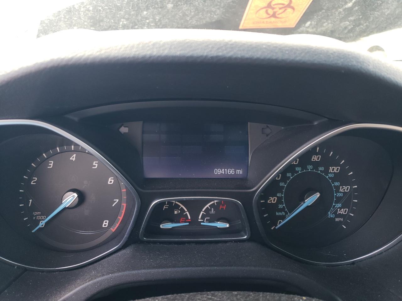 2014 Ford Focus VIN 1FADP3K27EL339346 Copart auction photo, front end / all over damage thumbnail 9