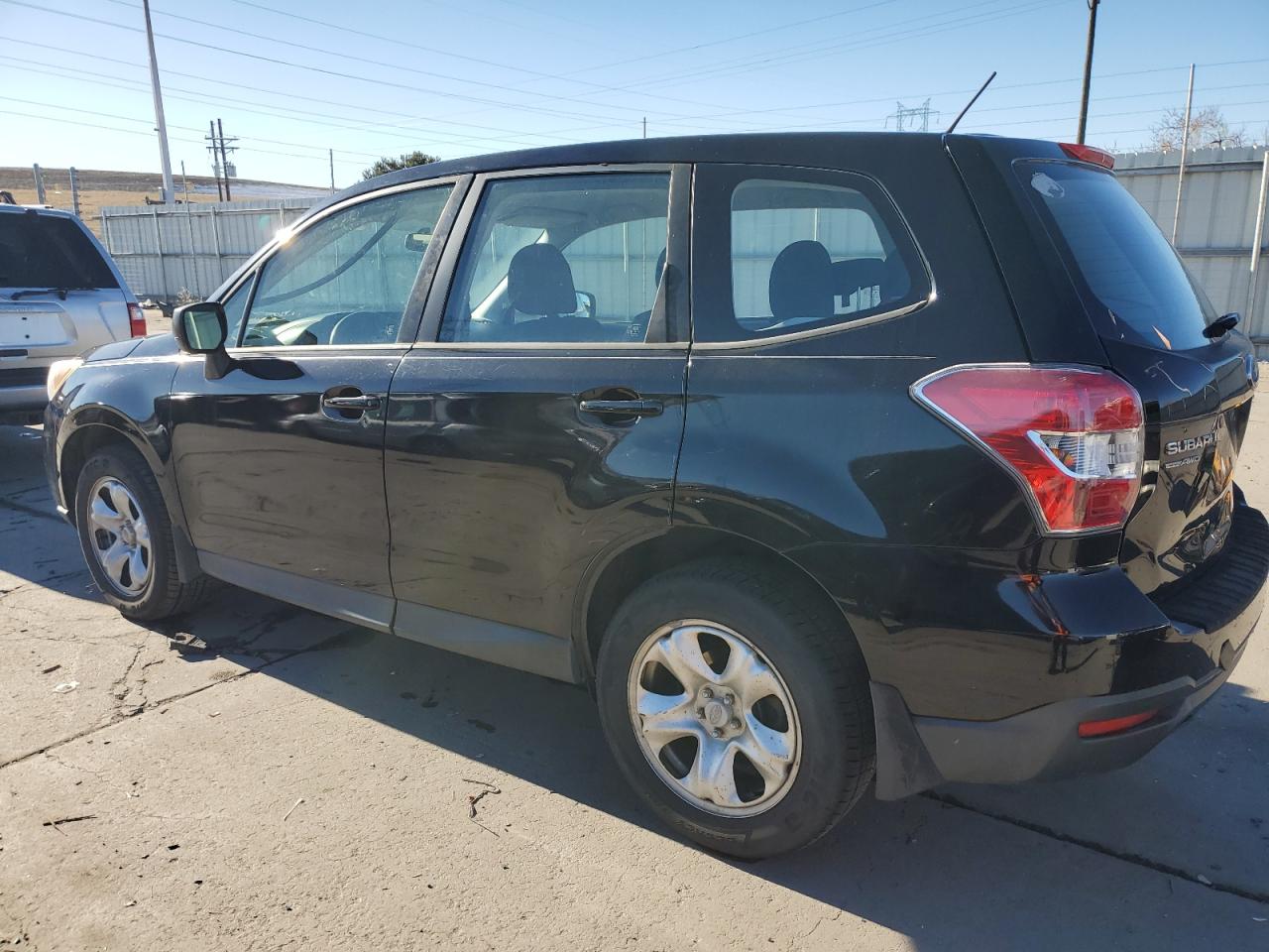 2014 Subaru Forester VIN JF2SJAAC8EH454950 Copart auction photo, rear end / hail damage thumbnail 2
