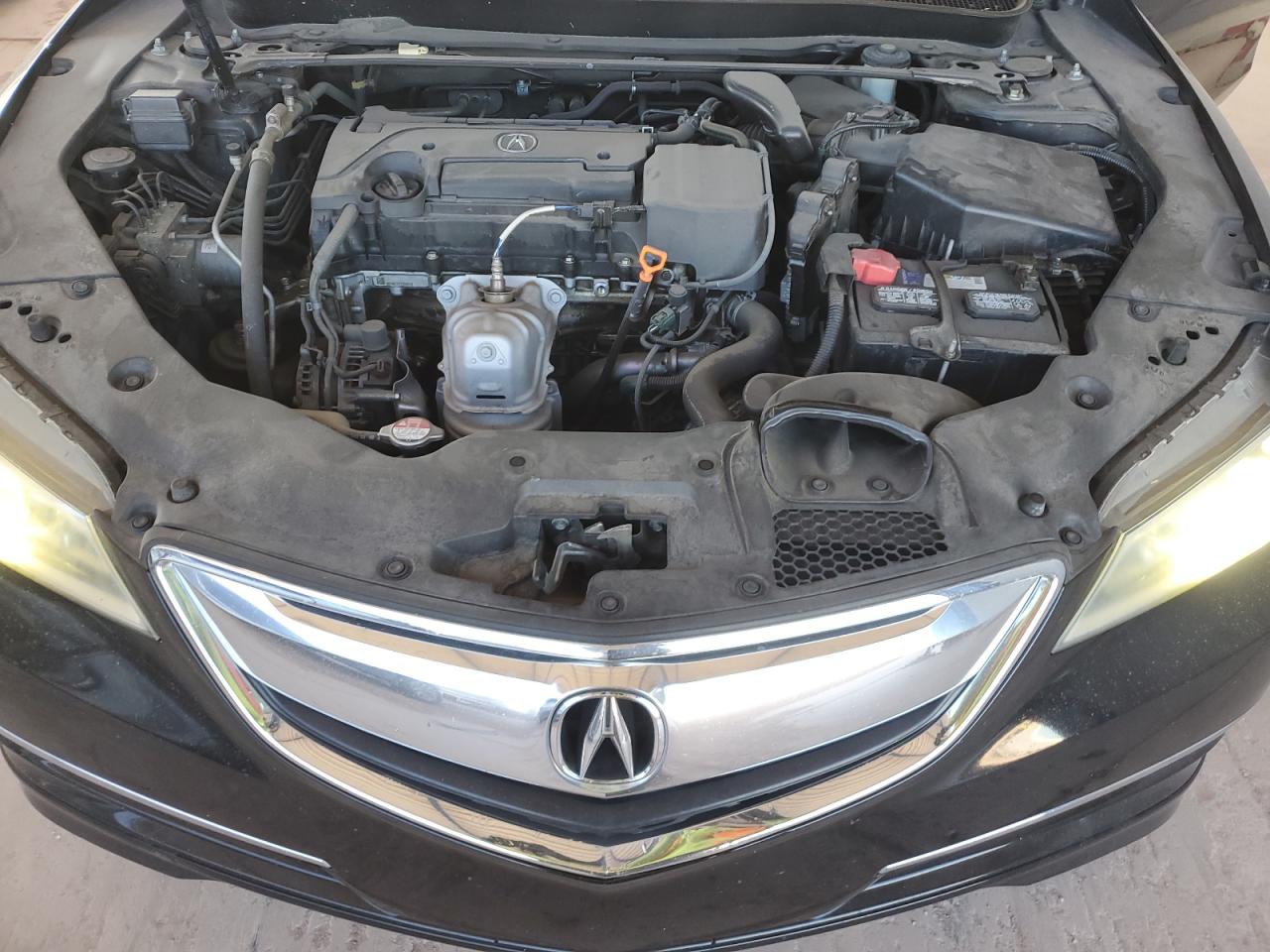 2016 Acura TLX VIN 19UUB1F35GA003677 Copart auction photo, side damage thumbnail 11