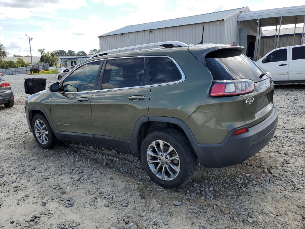 2019 Jeep Grand Cherokee VIN 1C4PJLLB2KD186954 Copart auction photo, top/roof damage thumbnail 2