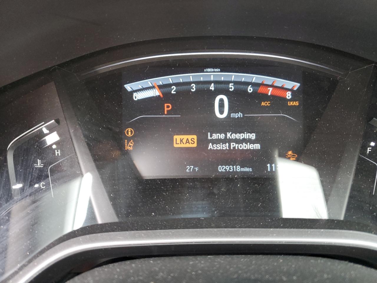 2018 Honda CR-V VIN 5J6RW2H55JA001801 Copart auction photo, front end damage thumbnail 9