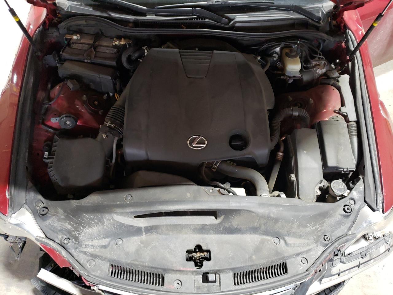2015 Lexus IS VIN JTHCF1D28F5025221 Copart auction photo, front end / side damage thumbnail 11