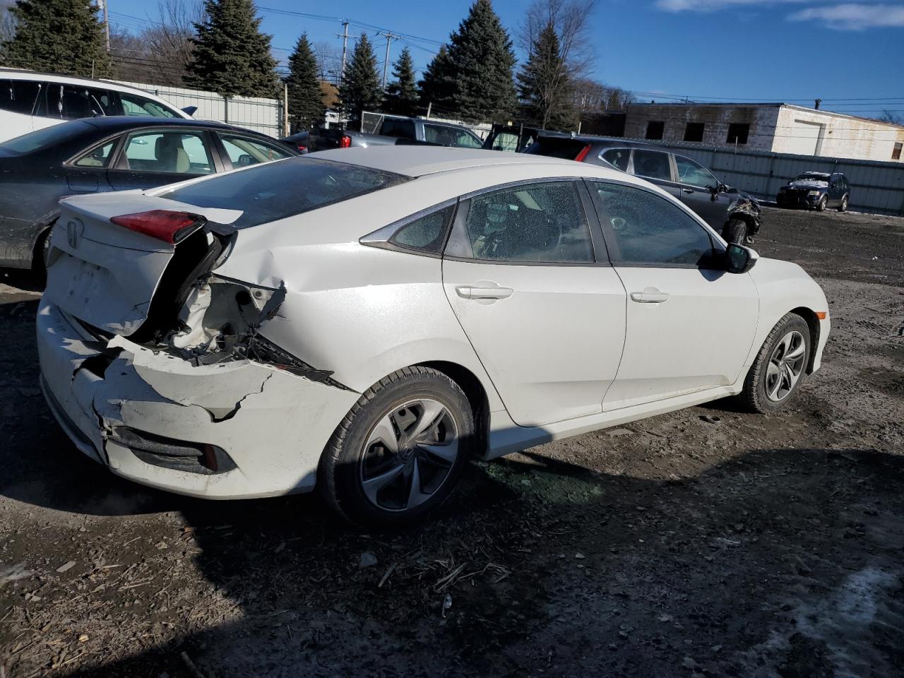 2019 Honda Civic VIN 2HGFC2F66KH508479 Copart auction photo, rear end damage thumbnail 3