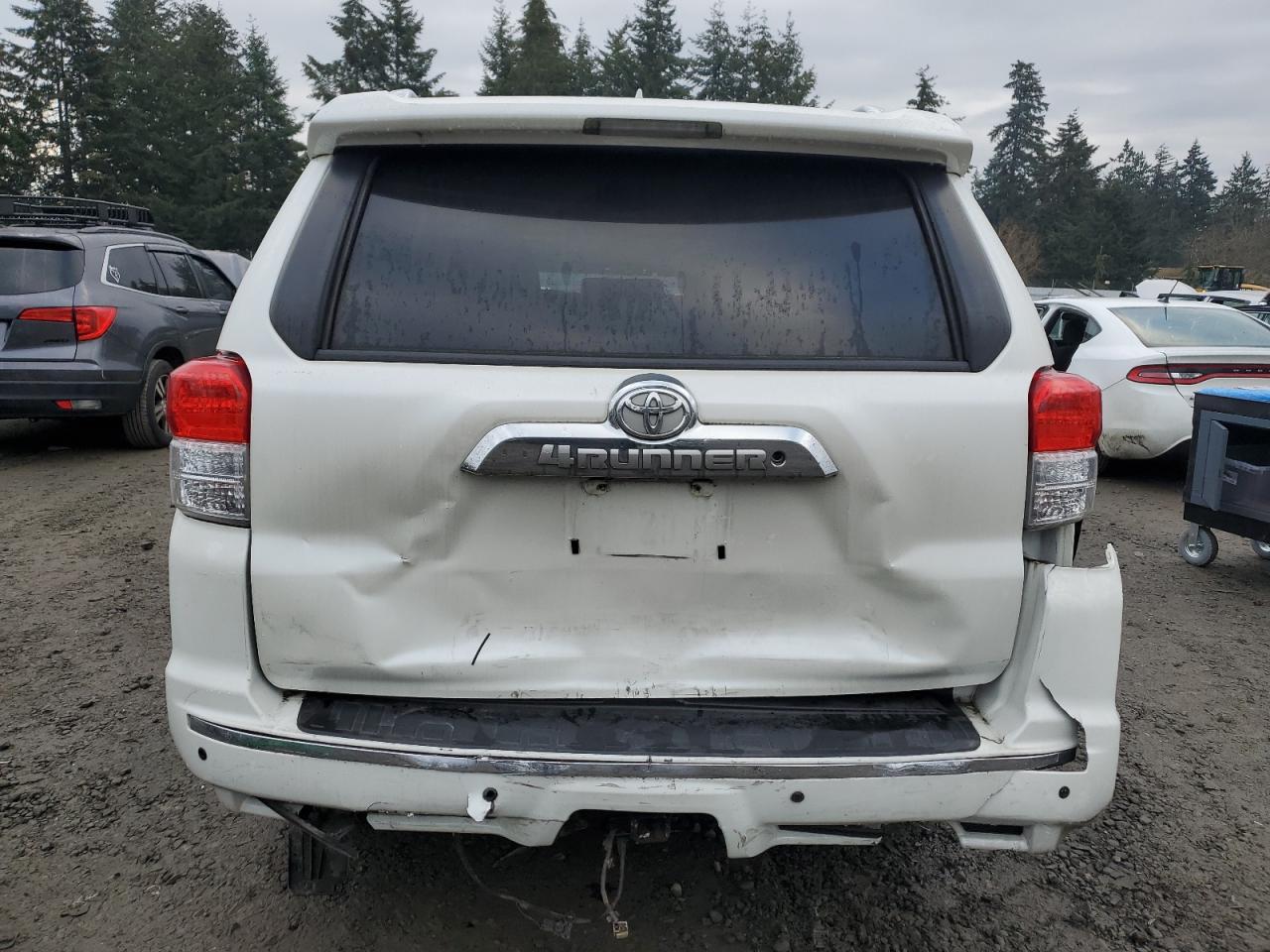 2013 Toyota 4Runner VIN JTEBU5JR9D5132332 Copart auction photo, rear end / front end damage thumbnail 6