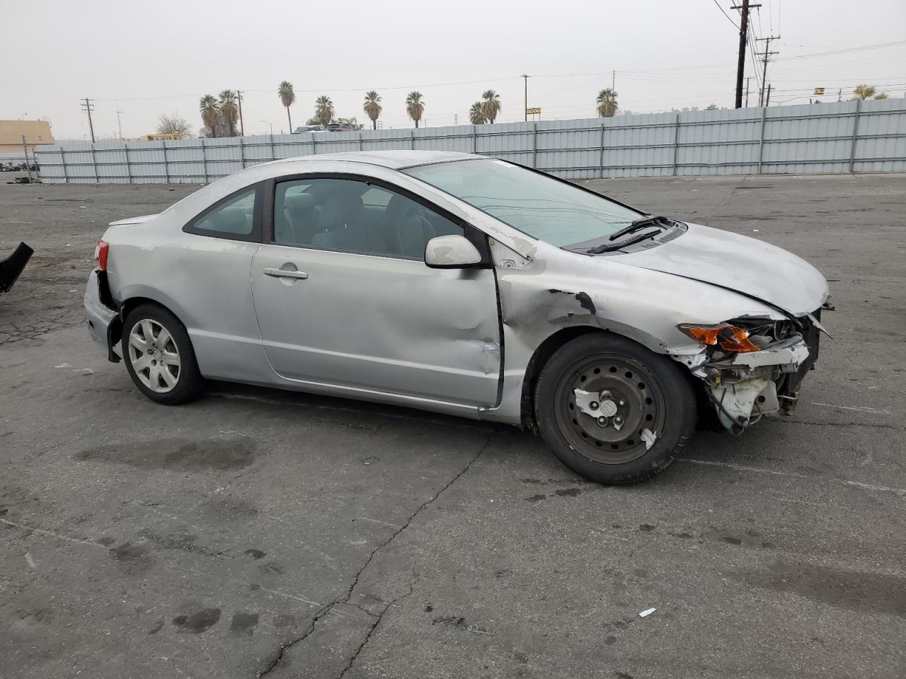 2007 Honda Civic VIN 2HGFG12677H568721 Copart auction photo, all over damage thumbnail 4