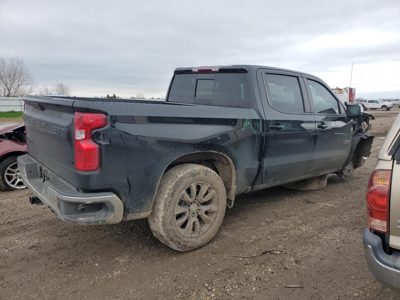 2023 Chevrolet Silverado VIN 2GCUDDED1P1122678 Copart auction photo, front end / minor dent/scratches damage thumbnail 3