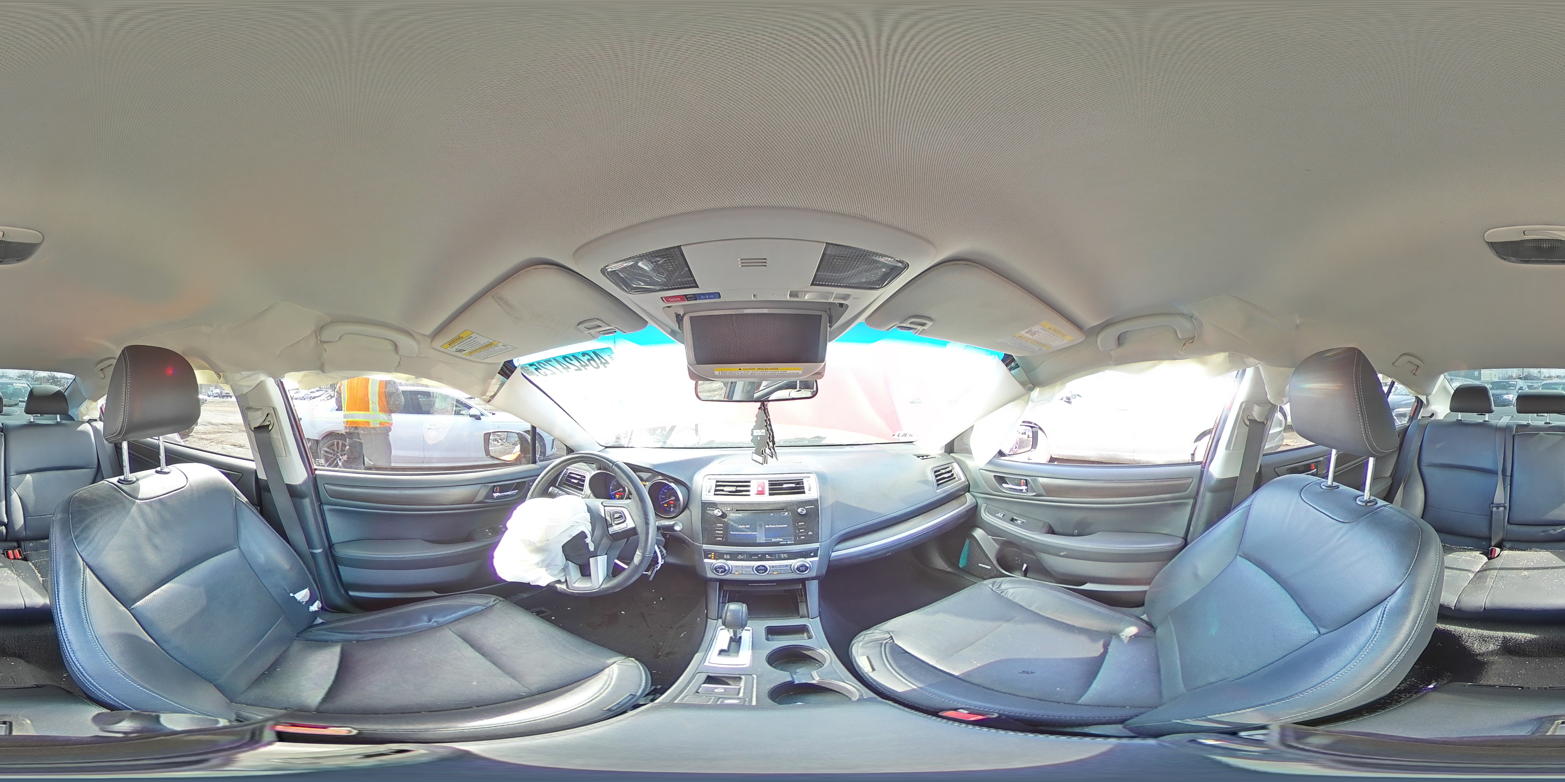 2016 Subaru Legacy VIN 4S3BNAJ67G3031970 Copart auction photo, front end / side damage thumbnail 12